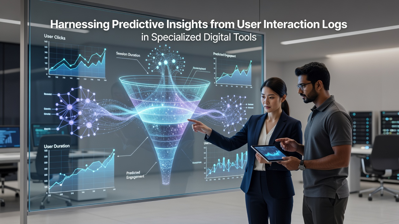 Harnessing Predictive Insights from User Interaction Logs in Specialized Digital Tools